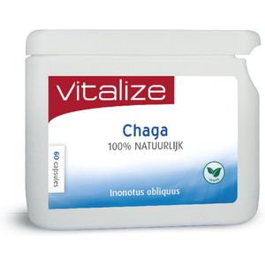 Vitalize - Chaga - 60 Capsules - 100% Natuurlijk