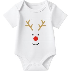 Romper Rendier - wit - korte mouw