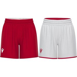 Macron - F500 Reversible Short - Rood/Wit - Korte Broeken