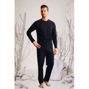 Heren Huispak / Pyjama Ari / 100% Katoen / Olijfgroen / maat 6XL