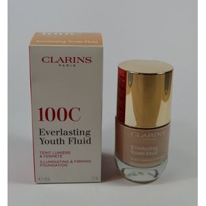 Clarins Everlasting Youth Fluid Illuminating & Firming Foundation 100C