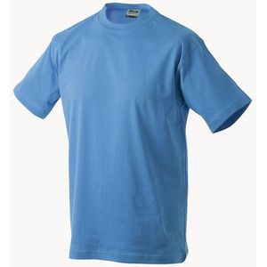 James and Nicholson - Unisex Medium T-Shirt met Ronde Hals (Aqua Blauw)
