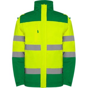 Technisch hoog zichtbaar / High Parka Parka Geel / Groen model Epsylon maat 2Xl