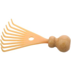 Hoofdmassageapparaat Haarreiniger - Salon Hoofd Massage Tool - Verwijder Haar - Thuisgebruik - Haar Kam - Beige