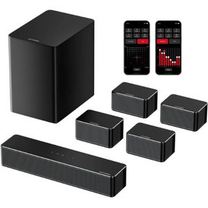 Boleen - 7.1 - Soundbar - Soundbars voor tv - Soundbars - Speaker - Subwoofer