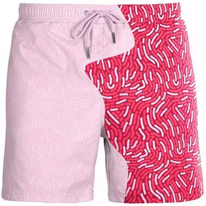 SEA'SONS - Zwembroek Heren - Kleurveranderend - Sneldrogend - Rood - Maat XL (SEASONS - Kleur veranderend)