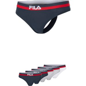 Fila Urban String Gekleurde Waistband - Maat XS - 5 Pack - Navy