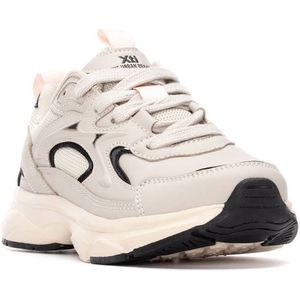 Xti Kidsvoor meisjes. 15136301-BEIGE Trein 151363 beige (31), Plat, Veters, Casual, kinderkleding