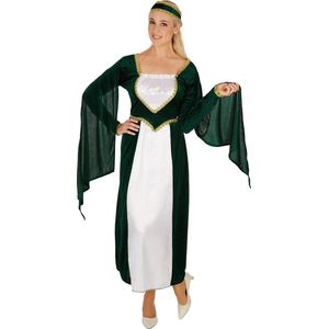 dressforfun - Vrouwenkostuum kasteelprinses XL - verkleedkleding kostuum halloween verkleden feestkleding carnavalskleding carnaval feestkledij partykleding - 301203