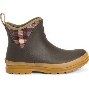 Muck Boot - Muck Originals Pull On Ankle - Brown/Plaid - Dames - US7/EU38