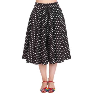 Banned - Dot Days Rok - XS - Zwart