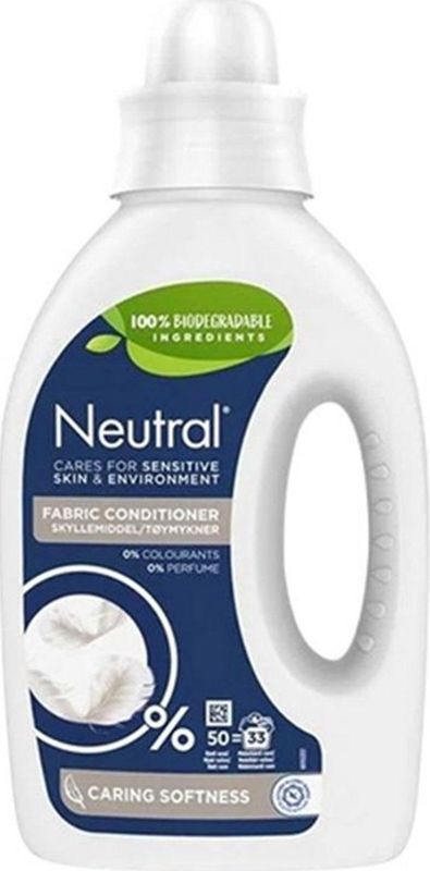 Neutral - Wasverzachter - 33 Wasbeurten - 0% Parfum - 0% Kleurstof