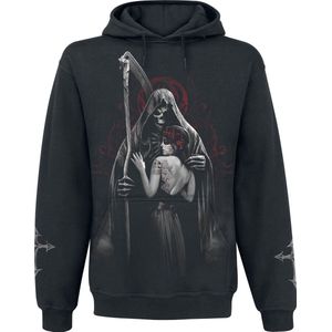 Spiral Dead Kiss Heren Trui met capuchon - zwart - XXL