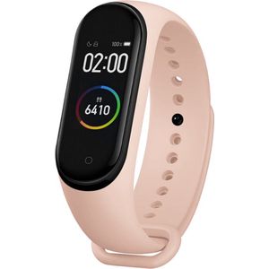 Kiraal Nova - Stappenteller - Activity Tracker - Temperatuurmeter - Bloeddrukmeter - Hartslagmeter - Smartwatch - Horloge - Heren - Dames - Nederlandse Handleiding - Oud Roze