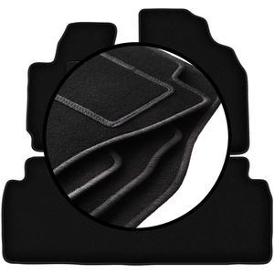 Complete set veloursmatten voor: Mazda MPV II LW minivan (1999-2006)