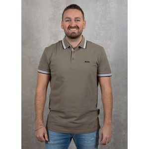 Hugo Boss - Paddy - Poloshirt - Khaki - Katoen - Normale Fit