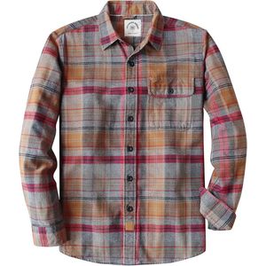 Casual Flanellen Herenoverhemd met Lange Mouwen - Warm en Zacht Katoen - Geruit