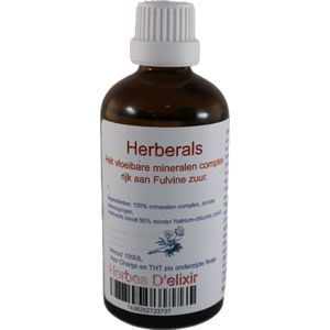 Herbes D'elixir Herberals Mineralencomplex - 100ml - Rijk aan magnesium, chloride en selenium