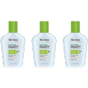 BioGlow 3 x Aloe Vera aftersun gel 100ml