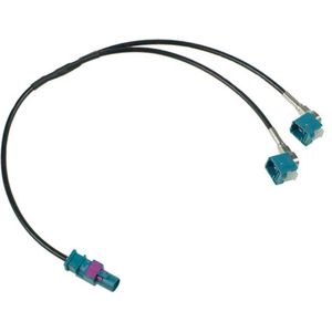 Fakra adapter male --> dubbel female