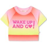 Billieblush - U20948 - T-shirt - Roze - Korte Mouwen - Meisjes