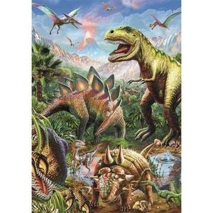 NEON puzzel Dinosaurus 100 XLstukjes