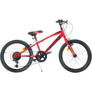 Aurelia 420 Sport Mountainbike 20 Inch - Kinderfiets 6 tot 10 Jaar - 6 Versnellingen - Rood