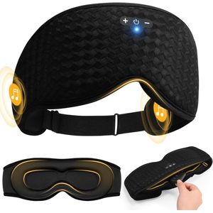 3D Slaapmasker met Bluetooth Hoofdtelefoon - Verstelbaar en Lichtblokkend