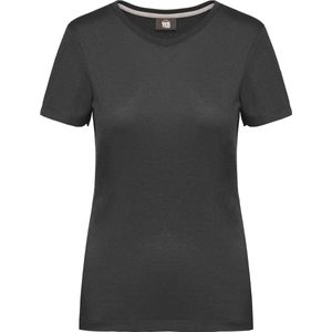 WK. Designed To Work Dames-T-shirt met antibacteriële behandeling WK307 - Dark Grey - S