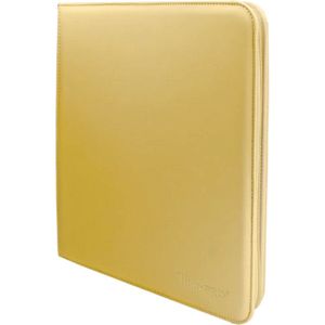 Ultra Pro - 12-Pocket Zippered PRO-Binder - Yellow