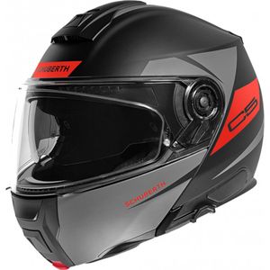 Schuberth C5 Eclipse Black Red XS - Maat XS - Helm