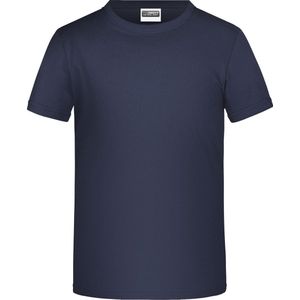 James And Nicholson Childrens Boys Basic T-Shirt (Marine)