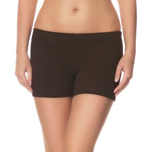 Ladeheid Dames Leggings - Zwangerschapskleding – Kort – Katoen – Bruin28 – 40/42 LA-MA-Shorts-Short