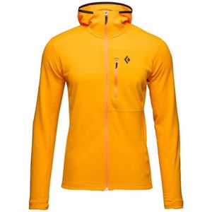 Black Diamond Coefficient Fleece Met Volledige Rits Oranje L Man