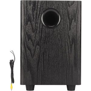 Passieve Subwoofer 150 W - Hoog Vermogen - Home Audio-subwoofers - Machinebasis - Thuisbioscoop - Stereosysteem - 65 Inch - Zwart .