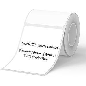 Niimbot - R50*70-110 - Thermische Etiketten - Wit - Papier - 50 x 70 mm