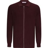 Felix Hardy Gebreid vest  bordeaux