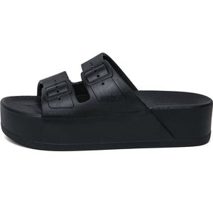 Freedom Moses - High Black - Slipper - Black - Polyester, Antislipzool, Waterproof