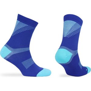 Norfolk Sportsokken - Anti Bacterieel Meryl Skinlife - Hardloopsokken Heren - Fietssokken - Blauw - Maat 43-46 - Valencia SC