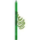 LA Girl - Shockwave Neon Liner - Groene Eyeliner - Gotcha - Gel Formule - Full Coverage