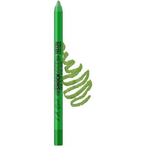 LA Girl - Shockwave Neon Liner - Groene Eyeliner - Gotcha - Gel Formule - Full Coverage