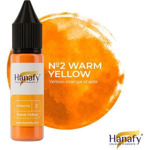 Hanafy No.2 – Warm Yellow Corrector – Pigment for Brows & Lips