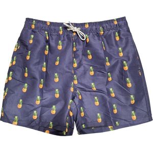 Heren - Zwembroek - Zwemshort - Pineapple - Maat L