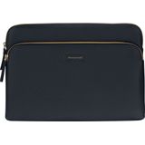 dbramante1928 Paris+ Sleeve - Laptop hoes 14 inch - Echt leer - MacBook Pro 14 inch - Pacific Blue