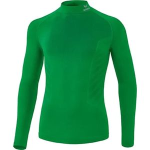 Erima Athletic Longsleeve Met Opstaande Kraag Kind Smaragd Maat XS