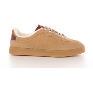 scotch&soda herensneakers slim daim naturel