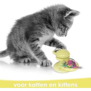 Windmolen kattenspeeltje - Tanden Nagels Katten- Speelgoed Katten- Kattenspeelgoed - interactief speelgoed kat,  – Krabpaal Kat – Kattenspeeltjes - Kattenkruid – Trainings Speelgoed Kat – Multifunctioneel Speelgoed Kat – Speeltje Kitten