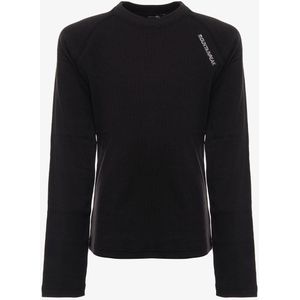 Mountain Peak kinder thermo shirt met lange mouwen - Zwart - Maat 152