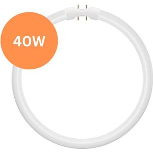 TL5 Cirkel TL-buis 40W – 830 Warm Wit – 2GX13 (4-pins) Ø 30cm – Vervangt Philips/Osram