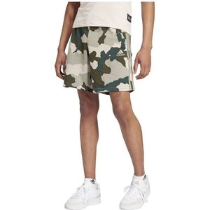 adidas - Camouflage Short - Korte Broek - Groen - Katoenmix
